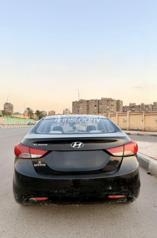 Hyundai Elantra 2012 Black Used for Sale - 4