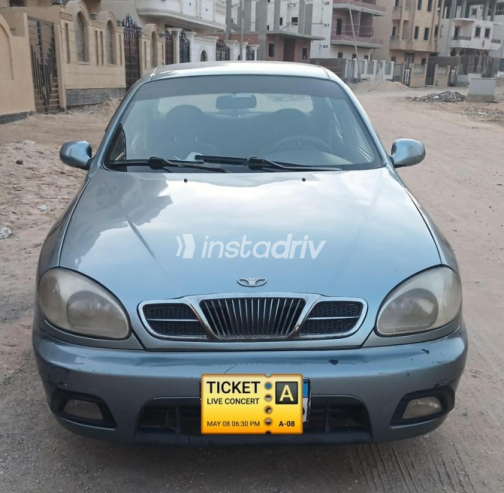 دايو لانوس 2 2006 أبيض مستعملة للبيع - 1