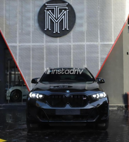 بي ام دبليو X6 M 2024 أسود مستعملة للبيع - 2