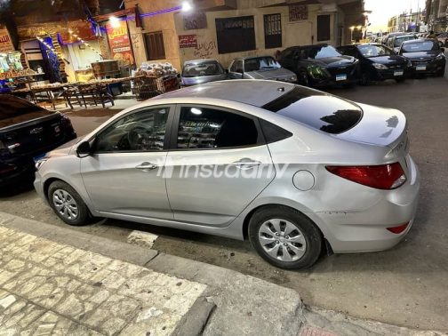 Hyundai Accent 2024 Silver Used for Sale - 1