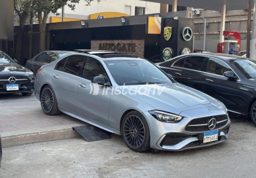 مرسيدس C 200 2024 فضي مستعملة للبيع - 10