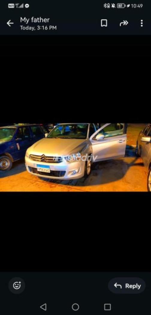 Citroën C Elysee 2015 Silver Used for Sale - 6