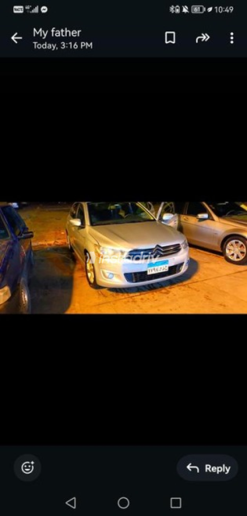 Citroën C Elysee 2015 Silver Used for Sale - 7