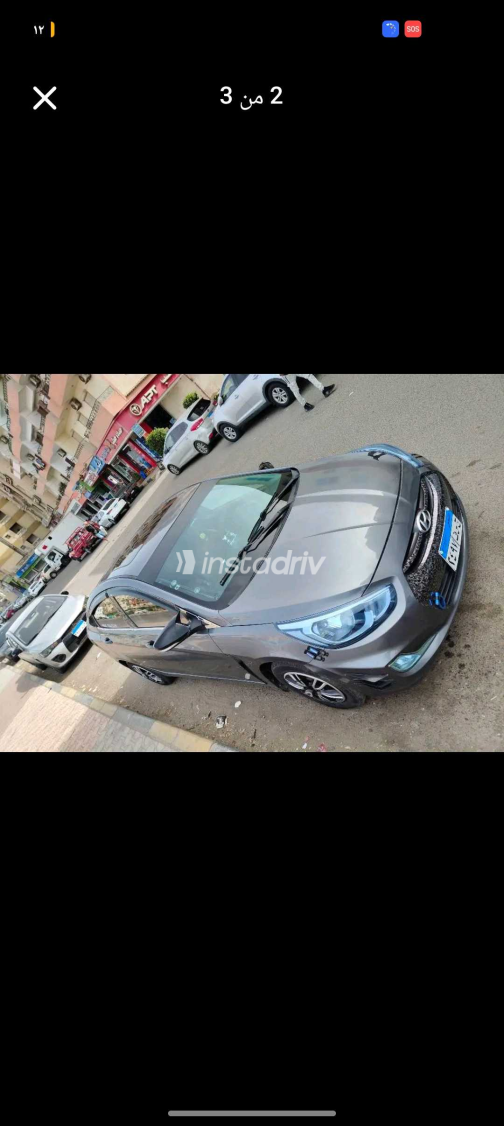 Hyundai Accent 2017 Gray Used for Sale - 3