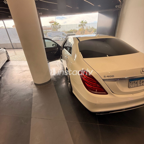 مرسيدس S 400 2015 أبيض مستعملة للبيع - 1