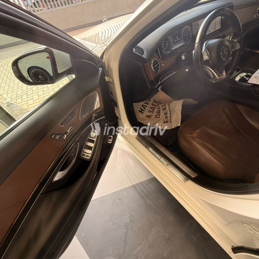 مرسيدس S 400 2015 أبيض مستعملة للبيع - 2