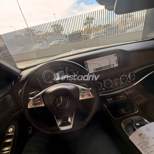 مرسيدس S 400 2015 أبيض مستعملة للبيع - 7