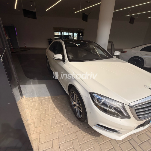 مرسيدس S 400 2015 أبيض مستعملة للبيع - 9