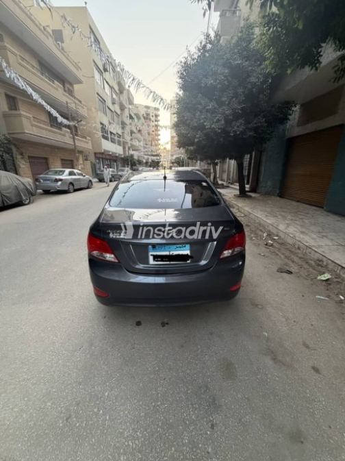 Hyundai Accent 2024 Gray Used for Sale - 1