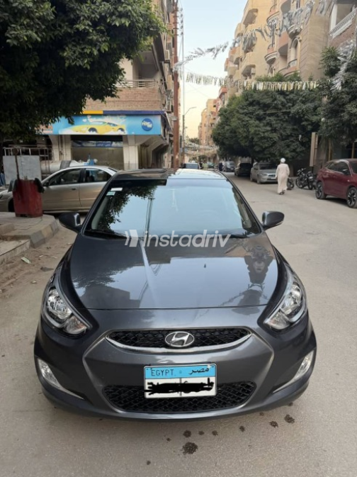 Hyundai Accent 2024 Gray Used for Sale - 3