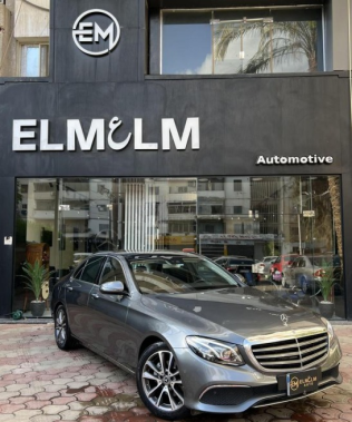 مرسيدس E 180 2018 رمادي مستعملة للبيع