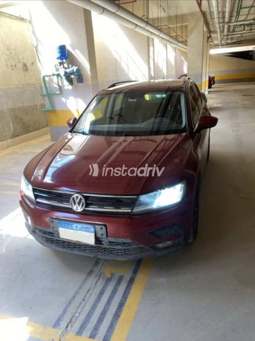 Volkswagen Tiguan 2020 Burgundy Used for Sale - 3