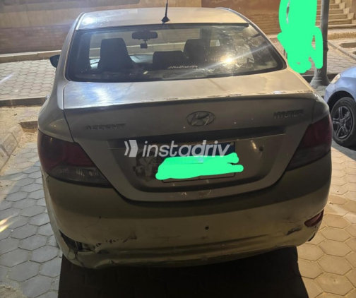 Hyundai Accent RB 2012 Silver Used for Sale - 4