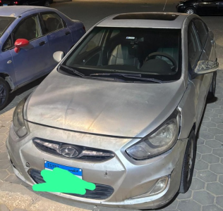 Hyundai Accent RB 2012 Silver Used for Sale