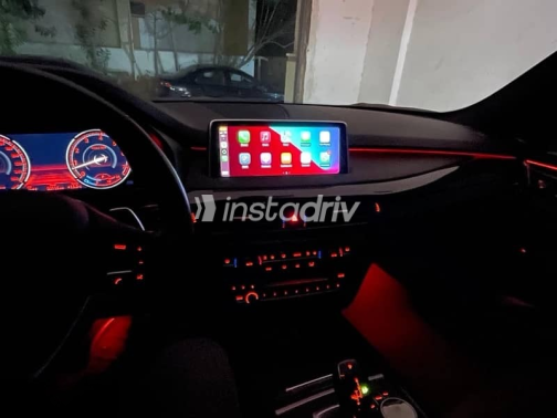 بي ام دبليو X5 2018 أزرق غامق مستعملة للبيع - 7