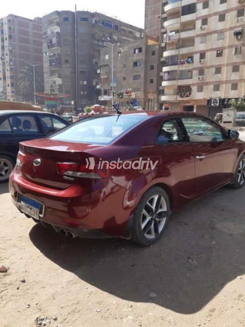 Kia Cerato Koup 2012 Dark Red Used for Sale - 1