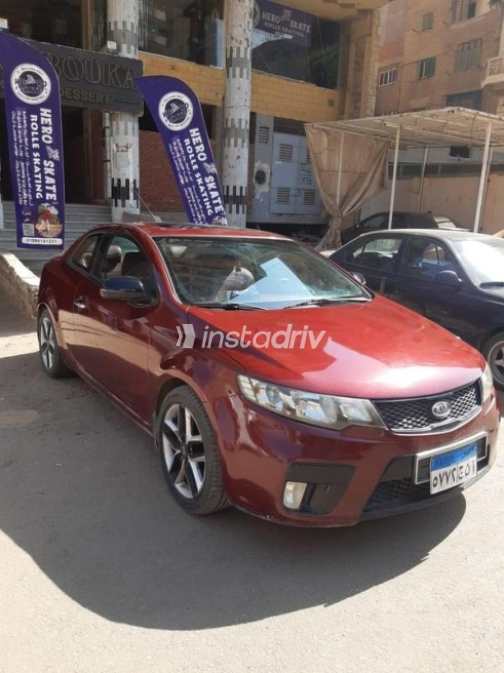 Kia Cerato Koup 2012 Dark Red Used for Sale - 3