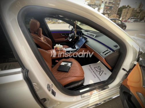 Mercedes S 500 2021 White Used for Sale - 8