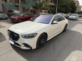 Mercedes S 500 2021 White Used for Sale