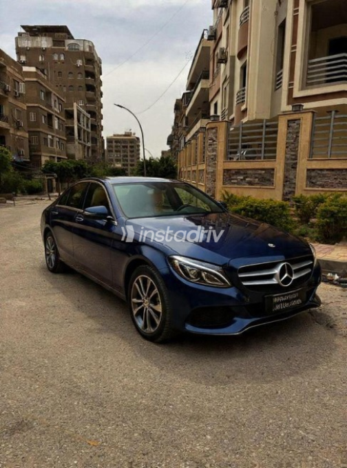 Mercedes C 180 2018 Dark Blue Used for Sale - 2