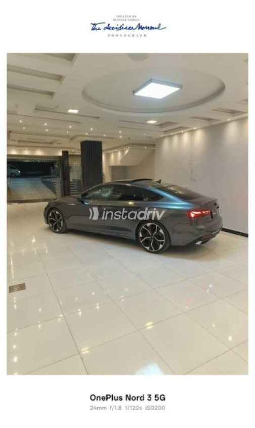 اودي A5 2024 فضي مستعملة للبيع - 4