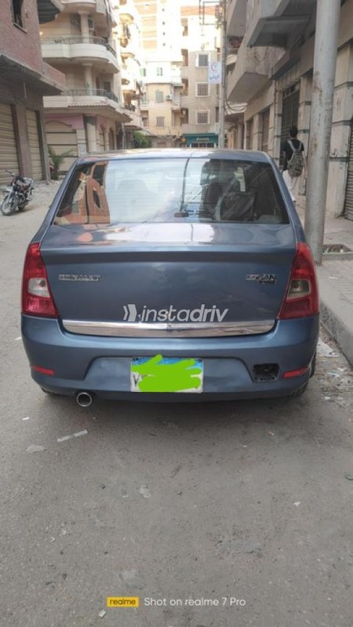 Renault Logan 2010 Dark Blue Used for Sale - 8