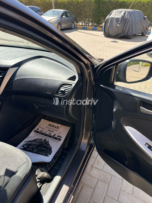 Hyundai Solaris 2017 Brown Used for Sale - 2