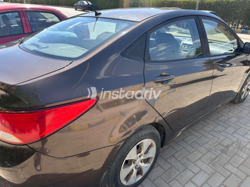 Hyundai Solaris 2017 Brown Used for Sale - 4