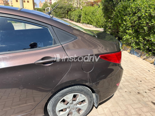 Hyundai Solaris 2017 Brown Used for Sale - 6