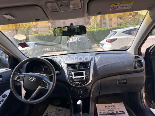 Hyundai Solaris 2017 Brown Used for Sale - 7