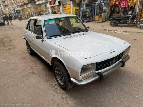 بيجو 504 1977 أبيض مستعملة للبيع - 2