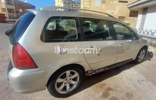 بيجو 207 SW 2008 فضي مستعملة للبيع - 3