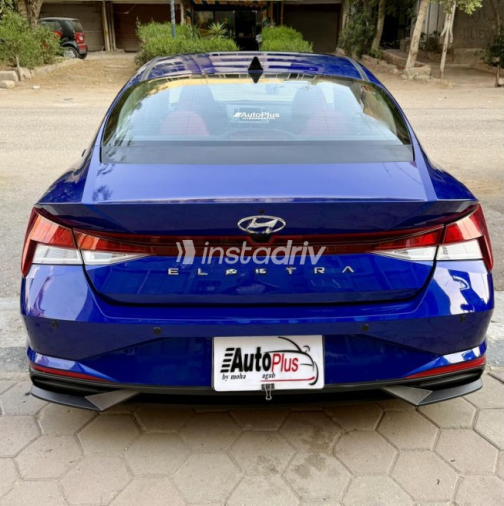 Hyundai Elantra 2022 Dark Blue Used for Sale - 2