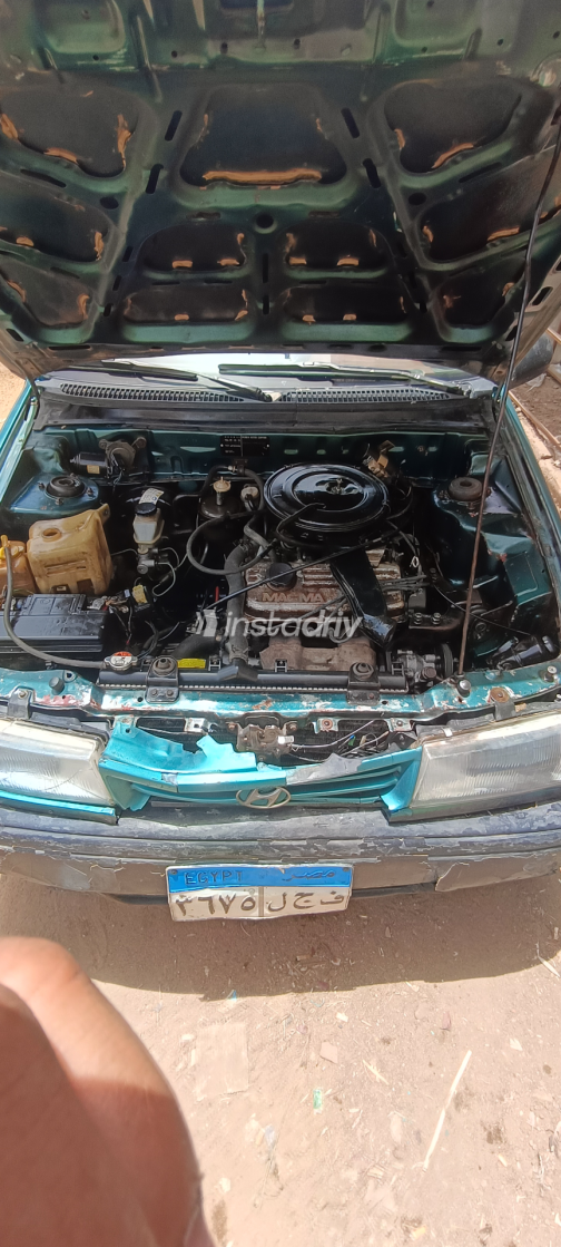 Hyundai Excel 1994 Turquoise Used for Sale - 3