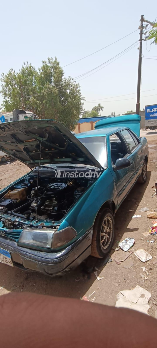 Hyundai Excel 1994 Turquoise Used for Sale - 5