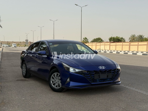 Hyundai Elantra CN7 2021 Blue Used for Sale - 1