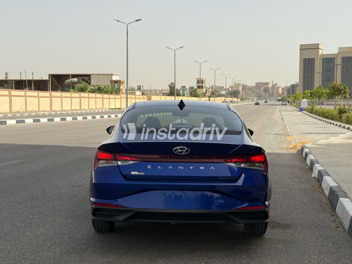 Hyundai Elantra CN7 2021 Blue Used for Sale - 7