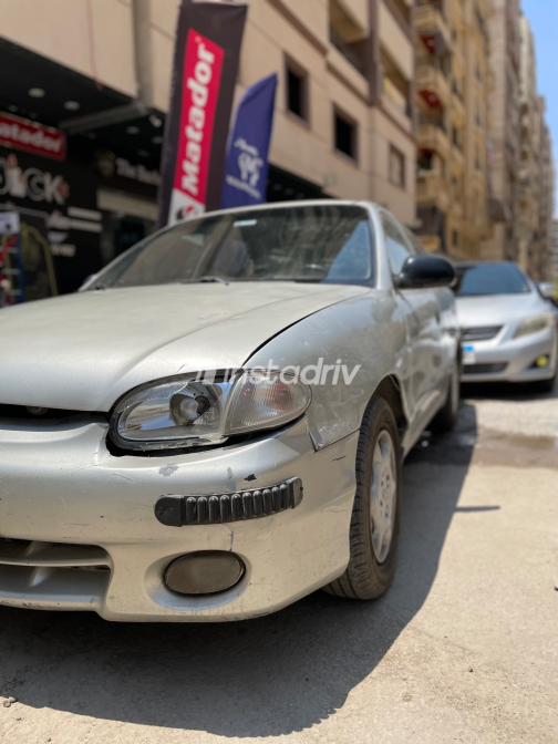 هيونداي اكسنت 2000 رمادي مستعملة للبيع - 2