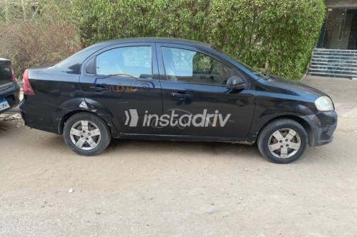 Chevrolet Aveo 2009 Black Used for Sale - 4