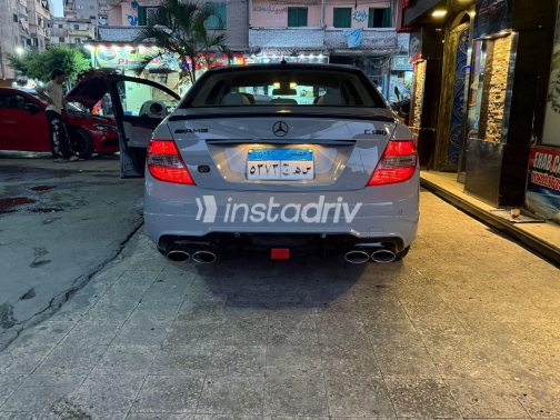 مرسيدس C 180 2009 فضي مستعملة للبيع - 4