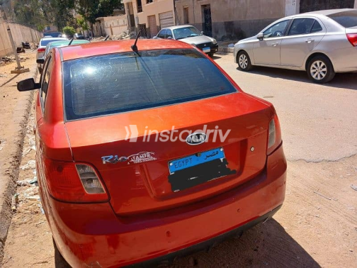 Kia Rio 2011 Orange Used for Sale - 3