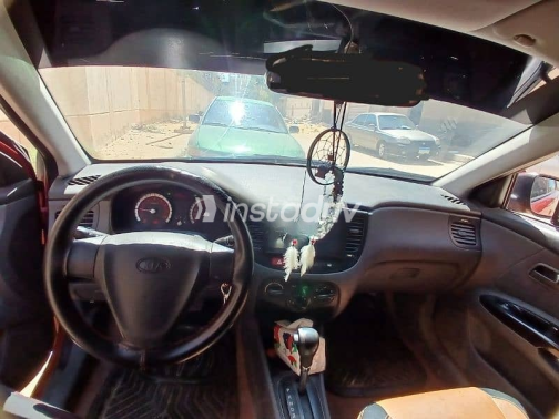 Kia Rio 2011 Orange Used for Sale - 4