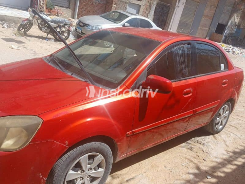 Kia Rio 2011 Orange Used for Sale - 6