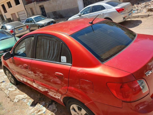 Kia Rio 2011 Orange Used for Sale