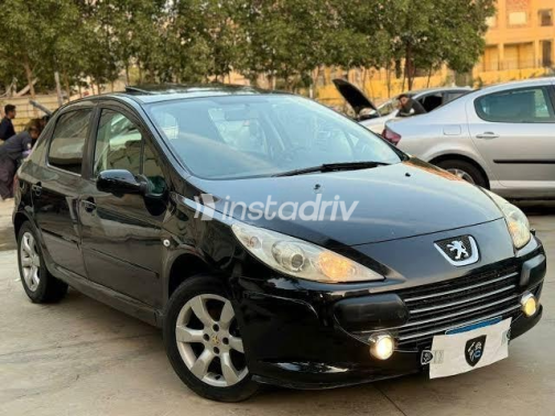 بيجو 307 2006 أسود مستعملة للبيع - 2