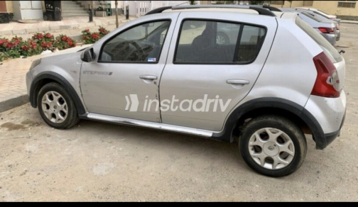 Renault Sandero Step Way 2013 Silver Used for Sale - 1