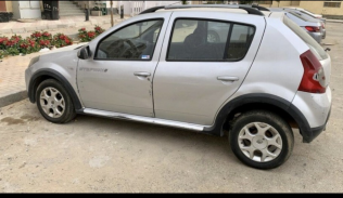 Renault Sandero Step Way 2013 Silver Used for Sale
