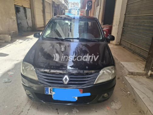 Renault Logan 2010 Black Used for Sale - 1