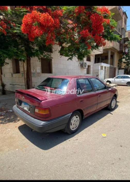 Hyundai Excel 1995 Dark Red Used for Sale - 4
