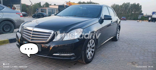 مرسيدس E 200 2013 أسود مستعملة للبيع - 2